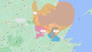 大分市の電波事情